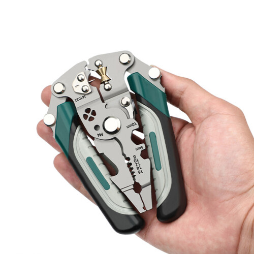 Foldable Electrical Wire Stripper Cutter for Home Maintenance 2