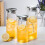 Practical Borosilicate Glass Pitcher-1.2L Bamboo Bao Steel 7