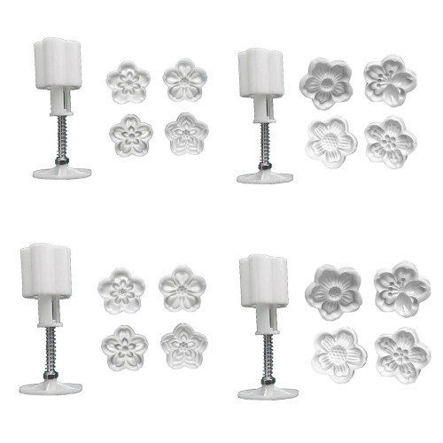 4Pc Cherries Flower Baking Molds For-50g Spring cherry bl 1