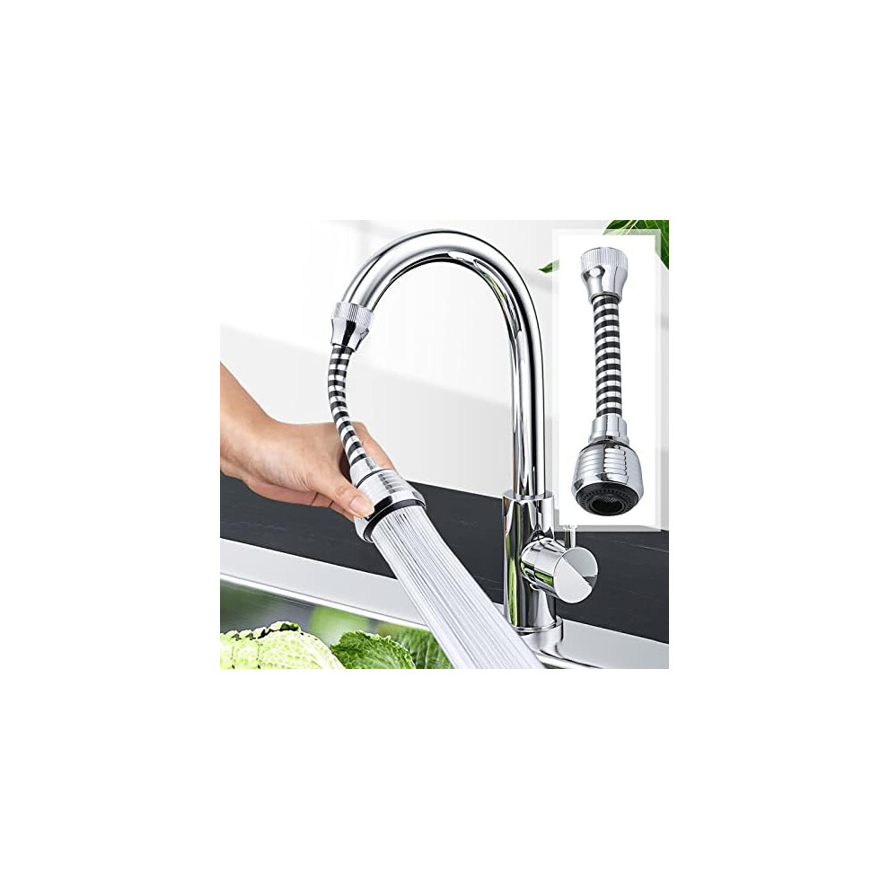 Innovative Sink Hose Accessory, 360 Degrees Rotating Offers Unmatched Versatility, Two Modes Adapt To Your Cleaning Needs 9061222323309