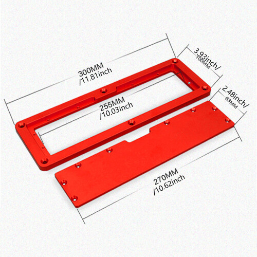 Versatile Aluminum Woodworking Cutter  Inversion Panel 2