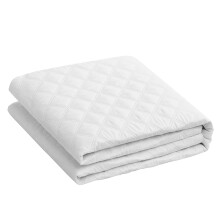 Waterdichte, wasbare bedbeschermers, verkoelende matrastopper, 120*200 cm, wit, ideaal voor kinderen, volwassenen, ouderen en huisdieren, ademend en