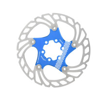 Floating Disc Brake Rotor Stainless Steel Bicycle Rotor with 6 Bolts for Road Bikes, Mountain Bikes