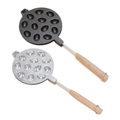 Walnut Cookie Maker for Waffles and Pastries Practical-Black 1