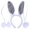 2 Set Costume A Coniglio Decorazioni Per 4