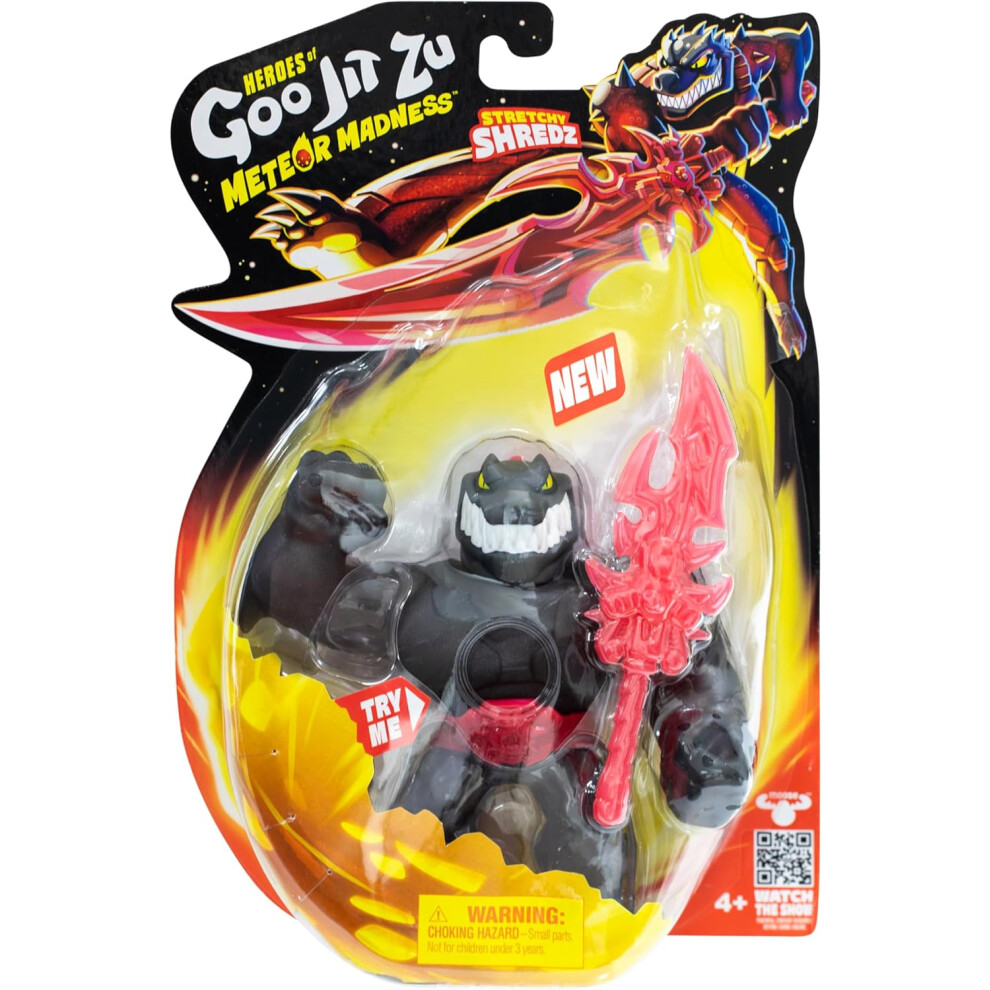 Photos - Action Figures / Transformers Heroes of Goo Jit Zu Meteor Madness, Stretchy Shredz Collectible Action Figure 43033