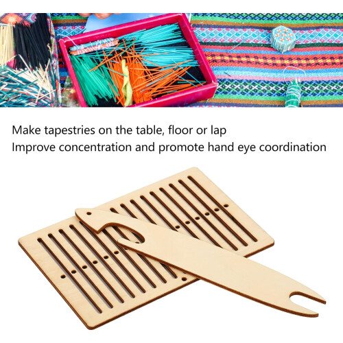 Weaving Loom Kit Camera Strap Weaving Shuttle Tools Arts And Crafts 1