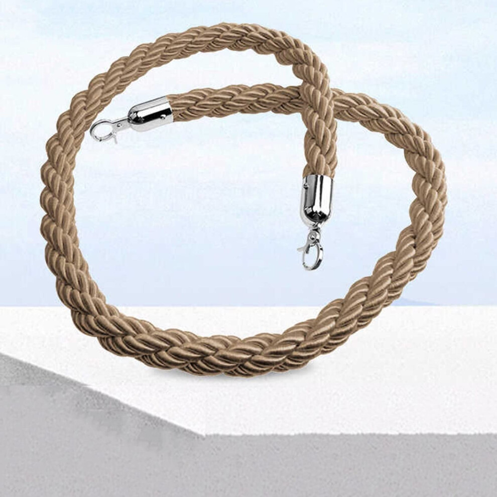 Queue Barrier Rope, Crowd Control, Hemp Rope For Barrier Posts, Queue Pole 9105992491575