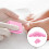 50St Manicure Nagelbuffer Roze Mini Spons Eva Materiaal 3