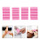50St Manicure Nagelbuffer Roze Mini Spons Eva Materiaal 6