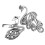 2 stuks haak ring met garengids en breispanningsring 10
