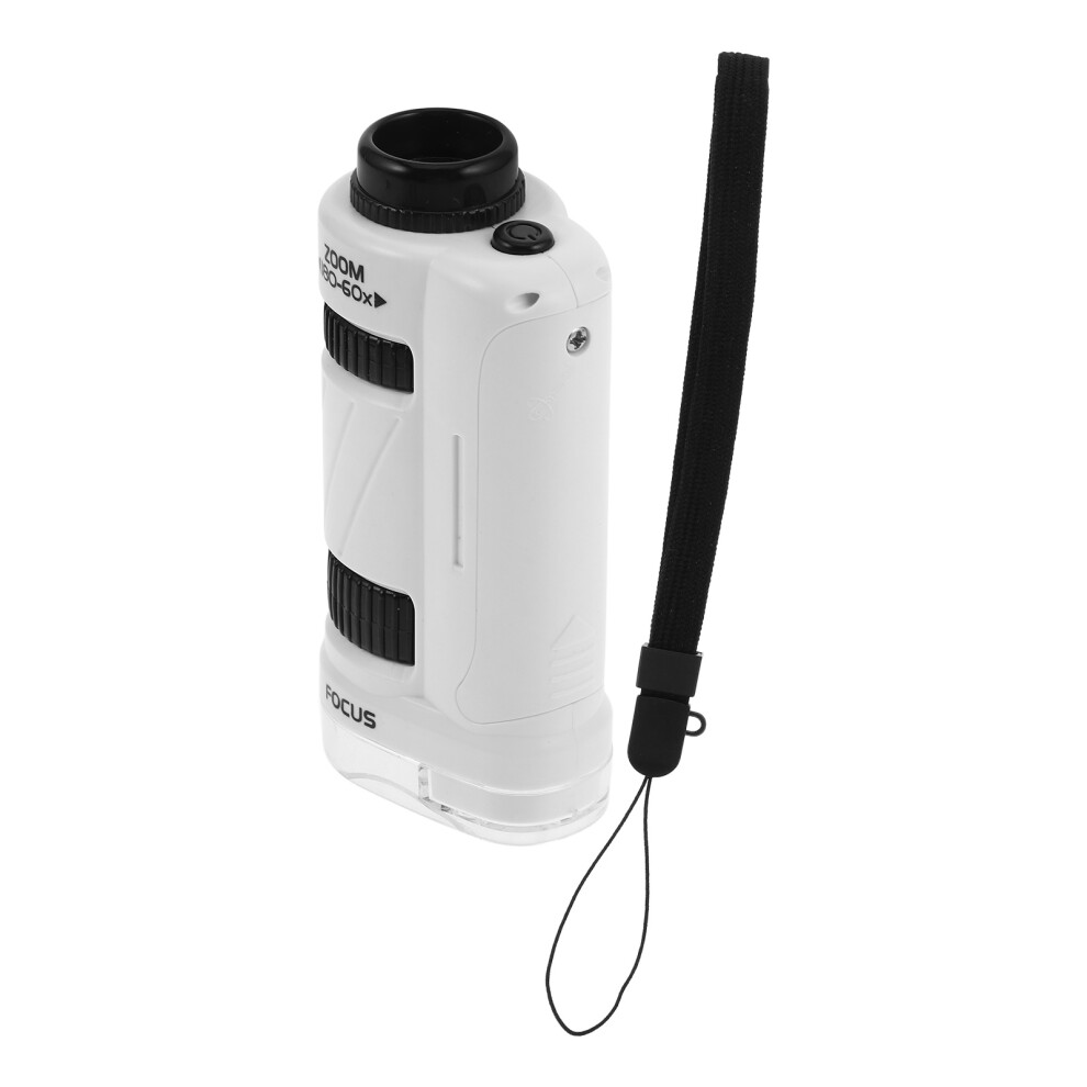 Mini5Dł DziecięCy Mikroskop Kieszonkowy Plastikowy Kolorowy PrzenośNy-image