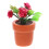 De Bonsai De Rosa Para Casa De Bonecas Acessório Miniatura 10