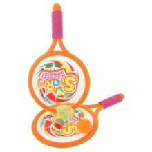1 Set Kinder Racketbal Met Zachte EVA-Handgreep Voor Strand En