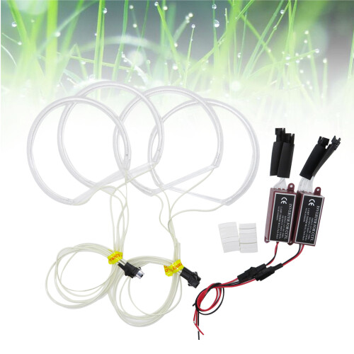 4 Sztuki E46 3W CCFL Reflektory 131 Mm Oczka Anioła Ring 2