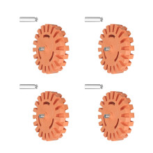 4 Stück luftbetriebene Epoxidharz-Gummischeiben in-20mm