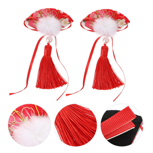1Par Acessório Para Com Design Tassel 2
