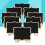 16St Compacte Zwarte Blackboard Voor Feest En 11