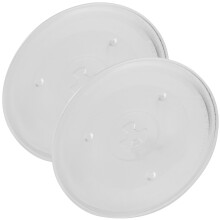 2 Sztuki Talerzyk Obrotowy Do Mikrofalówki 27 Cm
