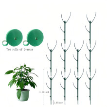 Stackable Monstera Plant Support, 2025 New Plant Stakes for-B