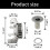Exactness Lawn Mower Restrict Control Gear Set 2Pcs Durable 4