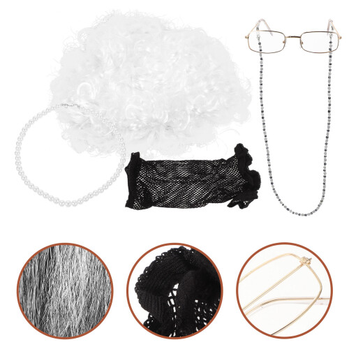 Conjunto De De Velhinha Para Cosplay E Apresentações 2