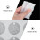 2Stk Silikonform DIY Schmuck Anhänger 8