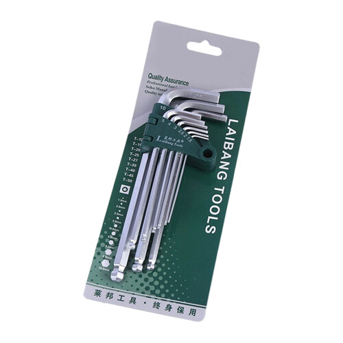 Extra Long Hexagonal Key Tool Set-Medium length hexago