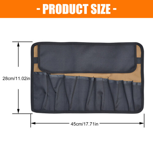 Portable Camping Tool Bag Roll With Fixed Straps And Scratch 2