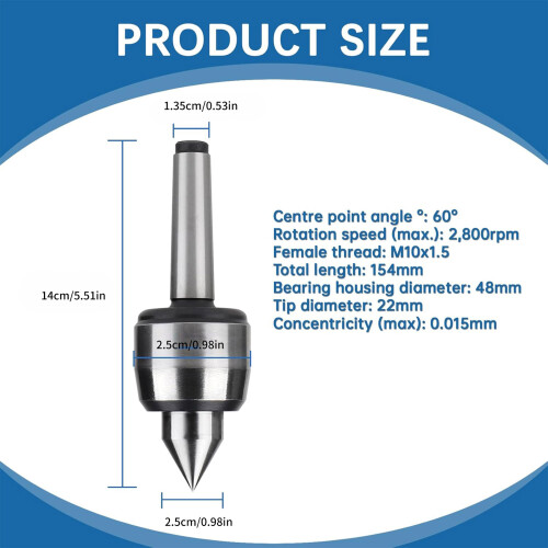 Advanced Lathe Center Optimized for Accuracy in Woodworking 2