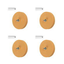 4-teiliges Luftfahr-Klebelöscher-Rad-Gummi-Werkzeugset für-15mm