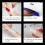100 Stuks Nail Art Mould Tips UV Builder Gel Verlenging Tools 11