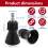 Permanent 40 Degree Sprinkle Nozzle 4.0mm Drill For Tall 4