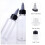 20 Unidades 120Ml Garrafa Plástica Transparente Para Tinta De 9