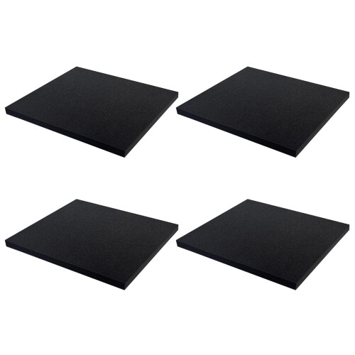4Pcs Cuttable Foam Sheets 16x12inch Polyurethane-3cm thick