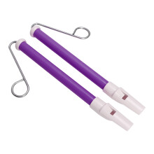 2 Stücke Slide Whistle ABS Metall Sicher und