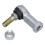 4PCS Spurstangenkopf Kit Gummi Metall 7