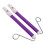 2 Stücke Slide Whistle ABS Metall Sicher und 6
