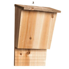 Bat Boxes Wooden WeatherResistant Outdoor Bat Box For Garden Backyard Tree Mount Fly Control AllSeason Use