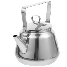 Bule De Aço Inoxidável Com Alça Ergonômica Para Fogões