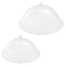 2 Unidades Tampa Redonda Acrylic Para Utensílios Cozinha