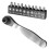 1/4 Drive Ratchet Socket Wrench 72 Tooth Quick Releases Nonslip 1