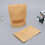 100 Unidades Saco Kraft Com Automático Para 3