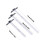 3Pcs Acrylic T Scale Removable Engineering Tool Safe Edges 3