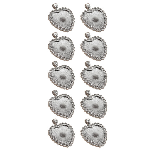 10 unids. para pingente com suporte e