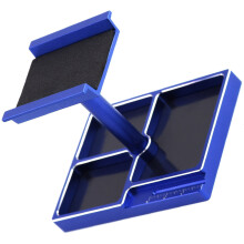 Lightweight Aluminum Remote Car Model Work Stand Repair-Blue