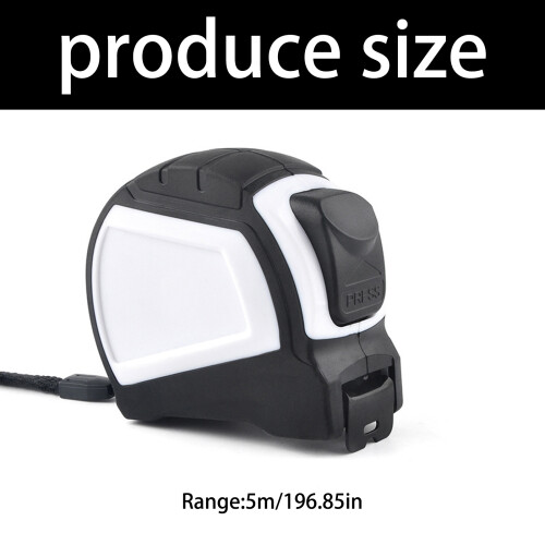 Steelmonarch rétractable professionnel de 5M avec poignée de 2