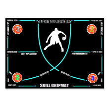 Basketball Training Mat, Nonslip, Shock Absorbing, Foldable for Kids and Adults