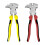 Ergonomic Fence Pliers High Leverage Nail-Yellow and black two 2