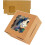 Brown Bakery Box with Window 15Pcs 15.2x15.2x7.6cm Brown Cookie Boxes 2
